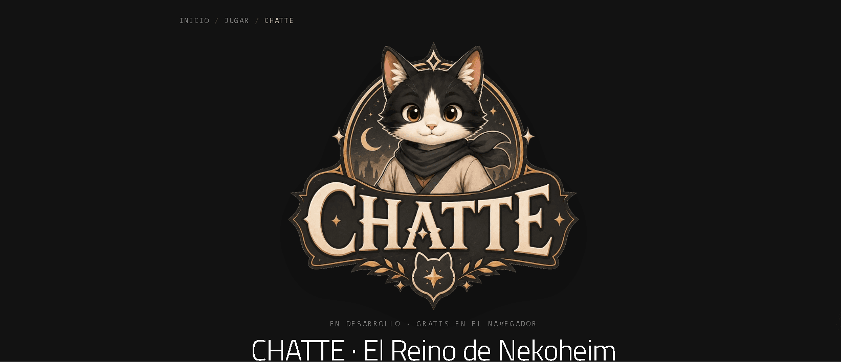 CHATTE - El Reino de Nekoheim