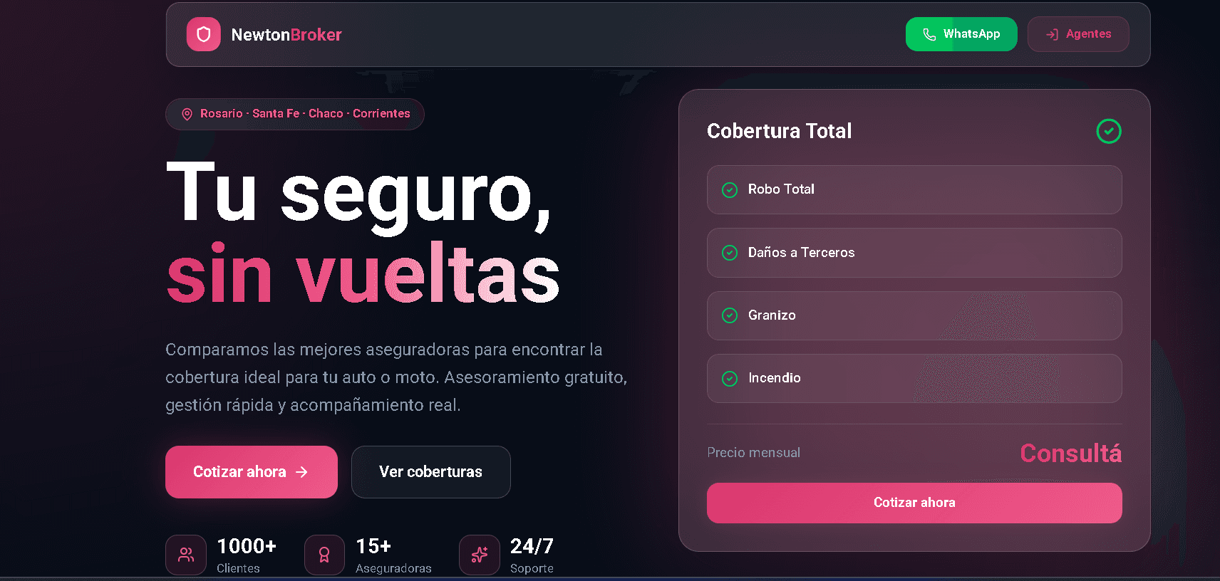Captura de Newton Broker - Plataforma de Intermediación